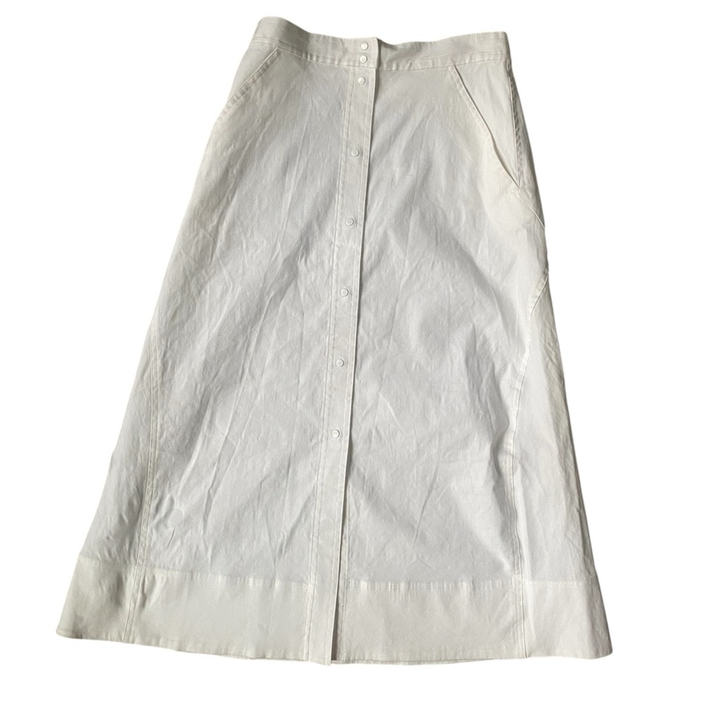 A.L.C. Crisp White A-Line Skirt - Picture 2 of 9